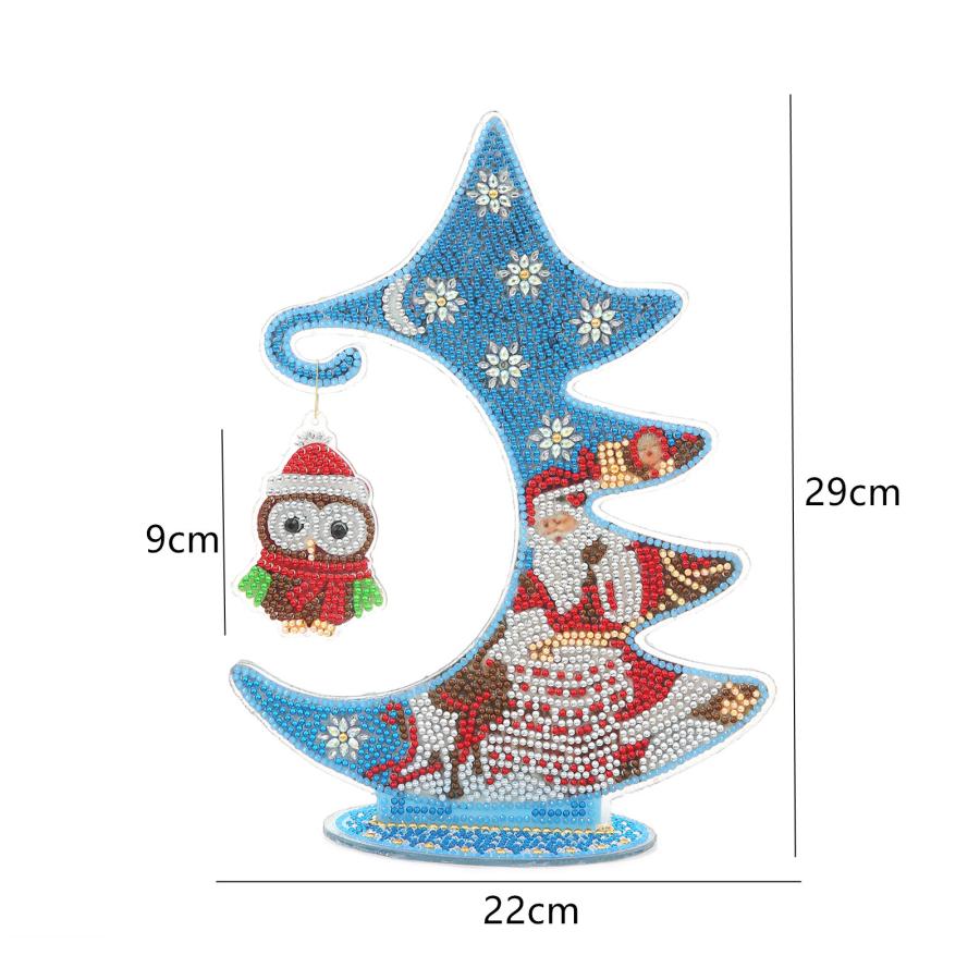 DIY 5D ダイヤモンドアート クリスマス サンタクロース