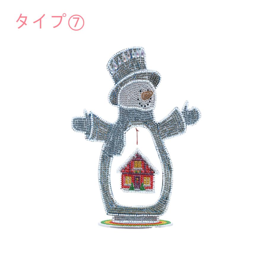 クリスマスグッズ コレクション ハンドメイド アート 美術品 アクリル ミラー ✴︎:.｡.:再販♪ 青い花が咲く八角形のステンドグラスミラー