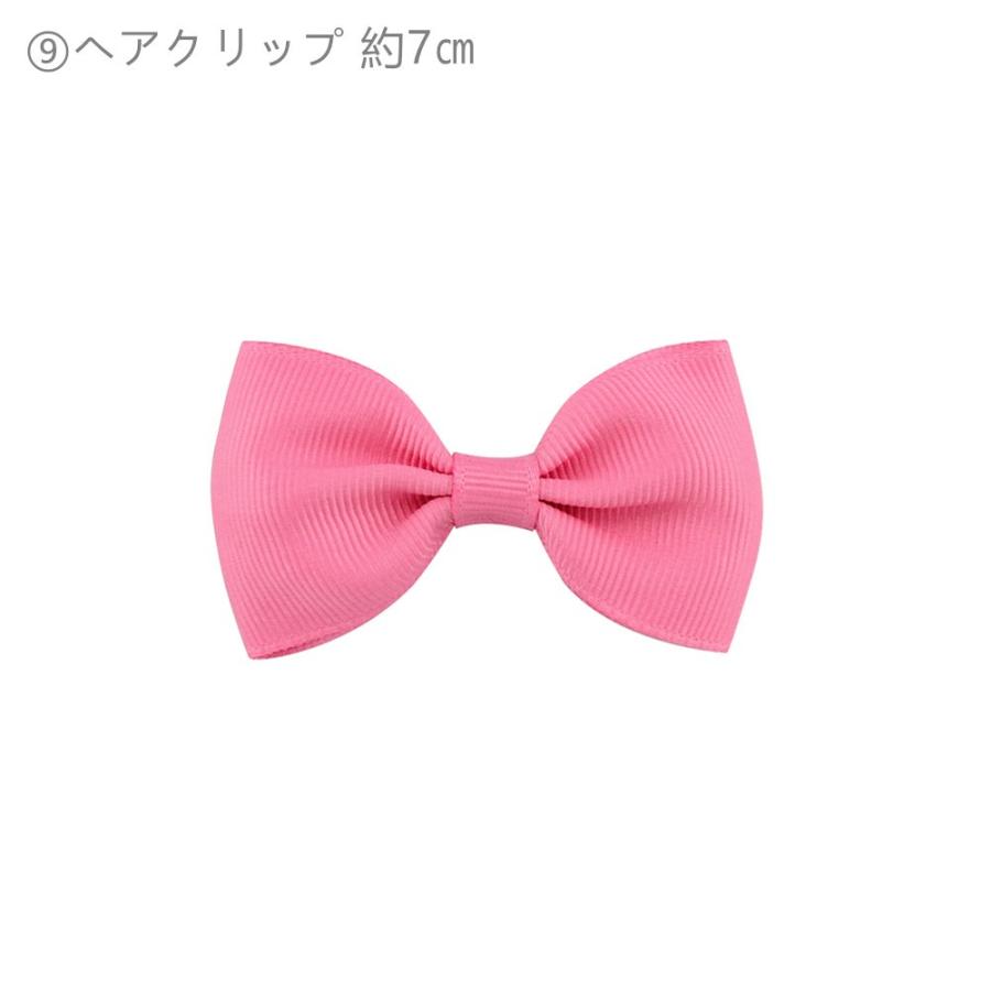 子供 ヘアアクセサリー 10点セット 髪飾り リボン デカリボン ヘア