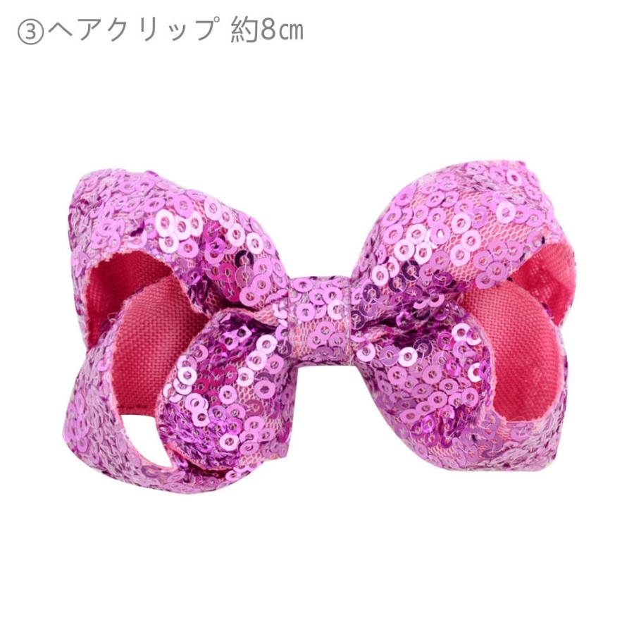 子供 ヘアアクセサリー 10点セット 髪飾り リボン デカリボン ヘア