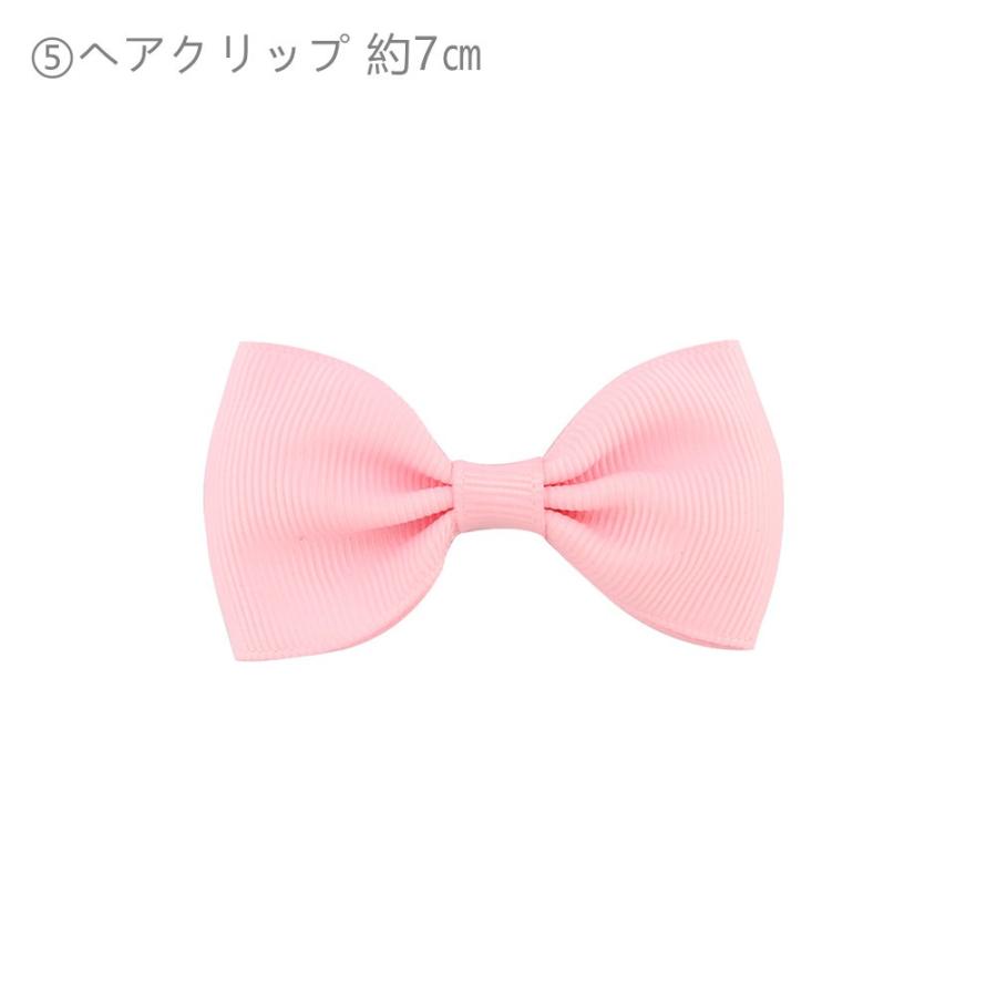 子供 ヘアアクセサリー 6点セット 髪飾り リボン デカリボン ヘア