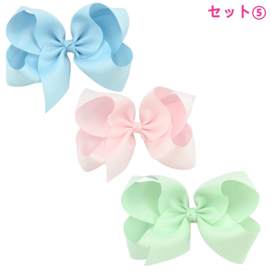 ヘアクリップ 3個セット 子供 ヘアアクセサリー 髪飾り リボン ヘッドウェア 6インチ 幼児 小学生 中学生 女の子 ヘアアレンジ キッズ ジュニア Hair027 Ms Hair027 Miso A Miso 通販 Yahoo ショッピング