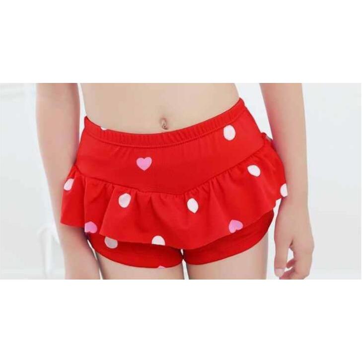 子供水着 ジュニア水着 女の子 セパレート 水着 キャップ付き フリル