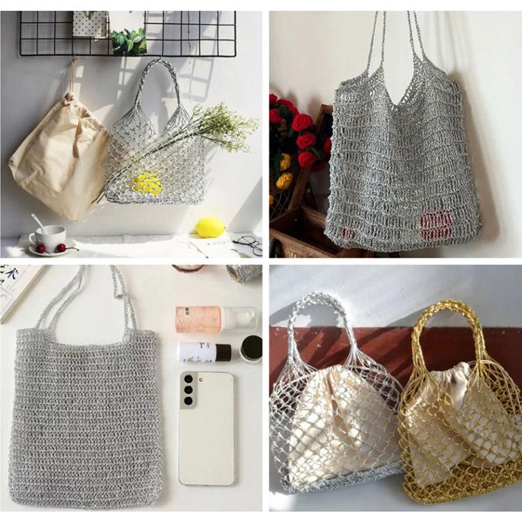 手編み糸 ) オーロラ メタリックヤーン Aurora Metallic yarn │ 100g