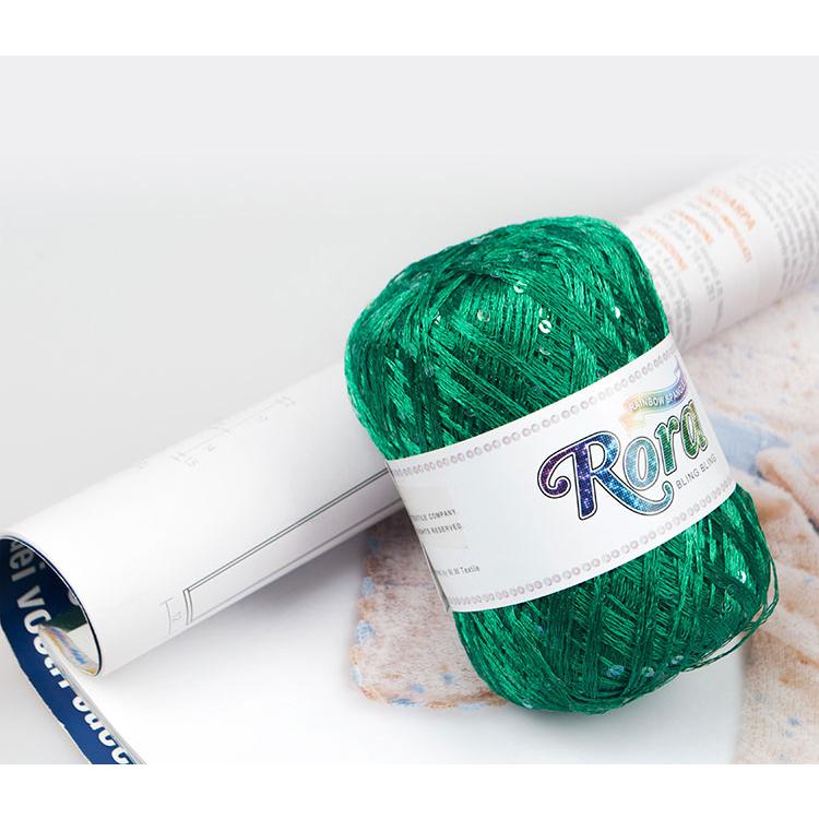 手編み糸 ) ローラ スパンコールヤーン Rora Spangle yarn │ 55g
