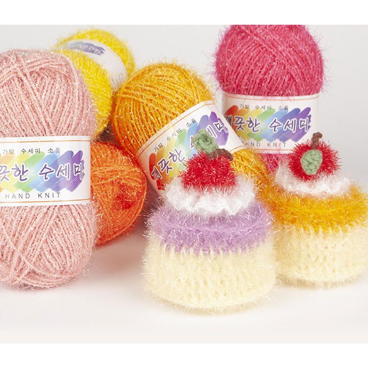 毛糸 ) クリーン たわし 糸 clean Scrubby │ 80g 20色 【 商用利用可