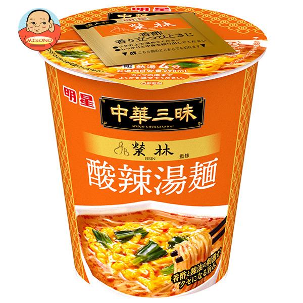 明星食品 中華三昧タテ型 赤坂榮林 酸辣湯麺 スーラータンメン 66g 12個入 味園サポート Paypayモール店 通販 Paypayモール