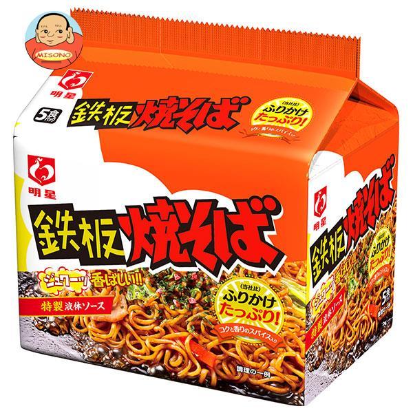 明星食品 鉄板焼そば 5食パック×6袋入｜ 送料別（Yahoo!・味園サポート ヤフー店）
