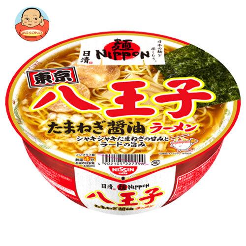 日清食品 麺ニッポン 八王子たまねぎ醤油ラーメン 112g×12個入｜ 送料別（Yahoo!・味園サポート ヤフー店）