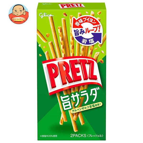 グリコ（glico） 江崎グリコ PRETZ プリッツ 旨サラダ 2袋(32g×2)×10個