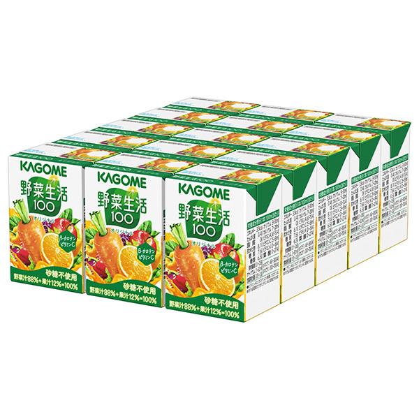 野菜生活100 カゴメ オリジナル 100ml紙パック×30本入｜ 送料別 : 味園