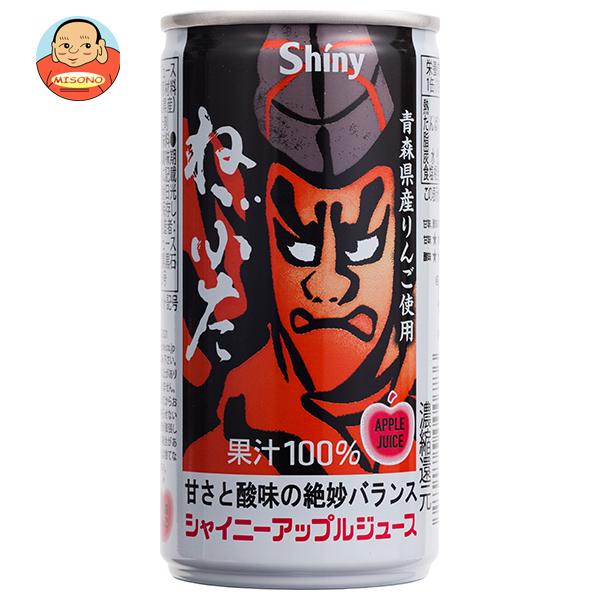 青森県りんごジュース シャイニー ねぶた 190g缶×30本入｜ 送料別