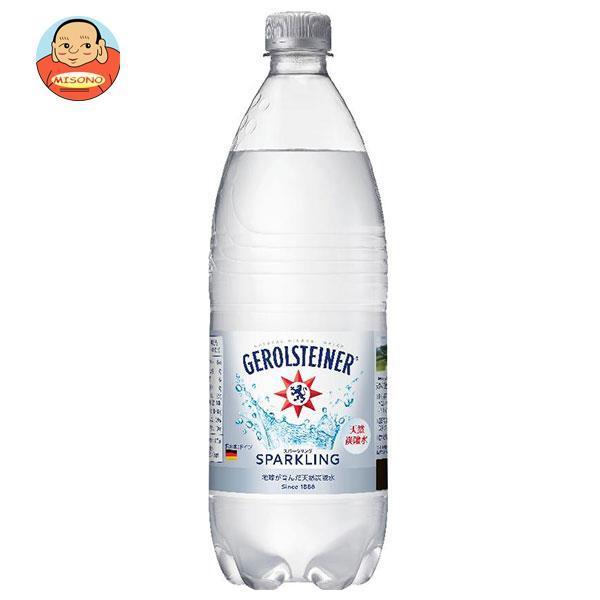 ゲロルシュタイナー ナチュラルミネラルウォーター 天然炭酸入 1lペットボトル 12本入 味園サポート Paypayモール店 通販 Paypayモール