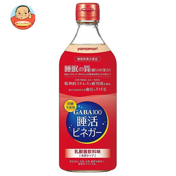 ヤマモリ GABA100 睡活ビネガー 500ml瓶×6本入｜ 送料別 : 味園