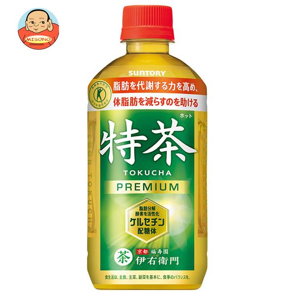 サントリー 【HOT用】伊右衛門(いえもん) 特茶【特定保健用食品 特保】 500mlペットボトル×24本入｜ 送料別（Yahoo!・味園サポート ヤフー店）