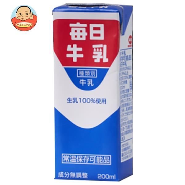 毎日牛乳 業界No.1 200ml紙パック×24本入 流行