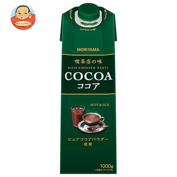 守山乳業（MORIYAMA） 喫茶店の味 ココア 1000g紙パック×6本入｜ 送料