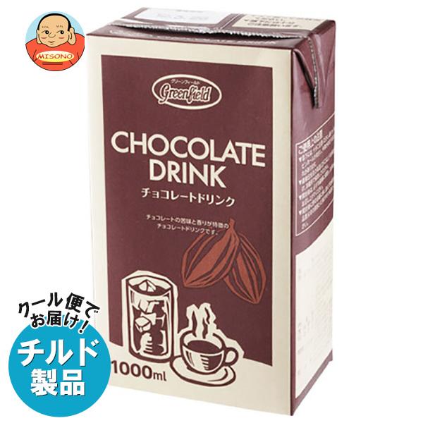 Ucc Greenfield グリーンフィールド チョコレートドリンク 1000ml紙パック 6本入 味園サポート Paypayモール店 通販 Paypayモール