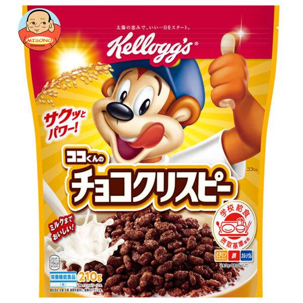 ケロッグ ココくんのチョコクリスピー 210g×6袋入｜ 送料別（Yahoo!・味園サポート ヤフー店）