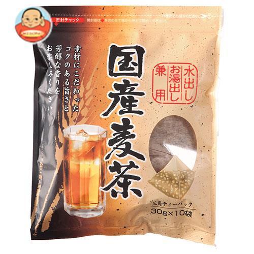 ちきりや 国産麦茶 三角ティーパック (30g×10袋)×20袋入｜misono-support
