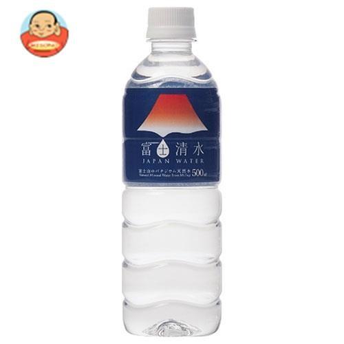 ミツウロコ 富士清水 JAPAN WATER 500mlペットボトル×24本入｜misono-support