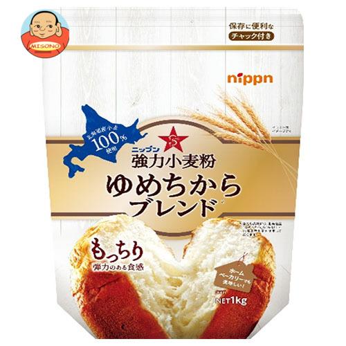 nippn（ニップン） 日本製粉 強力小麦粉 ゆめちからブレンド 1kg×12袋