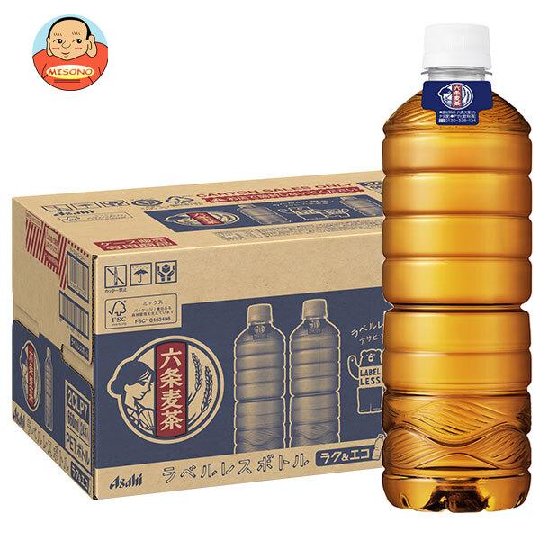 アサヒ飲料 六条麦茶 ラベルレスボトル 660mlペットボトル×24本入｜ 送料別 の商品画像