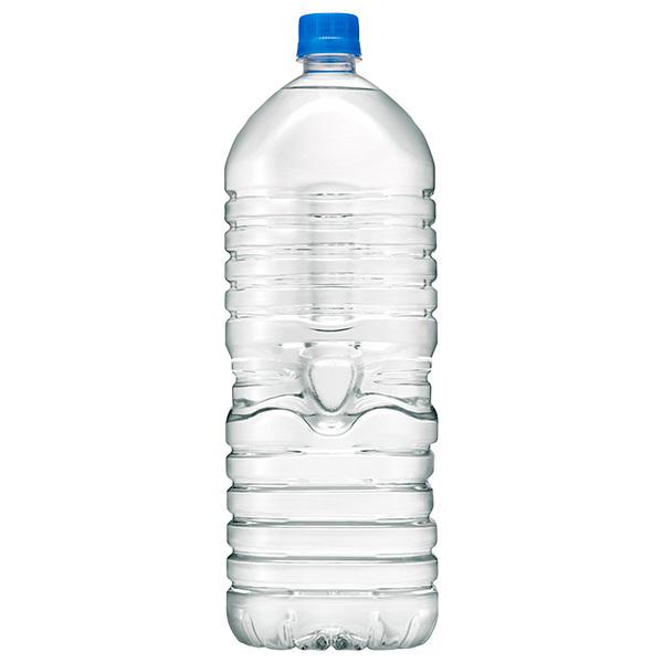 朝日 アサヒ飲料 おいしい水 天然水 ラベルレスボトル 2Lペットボトル