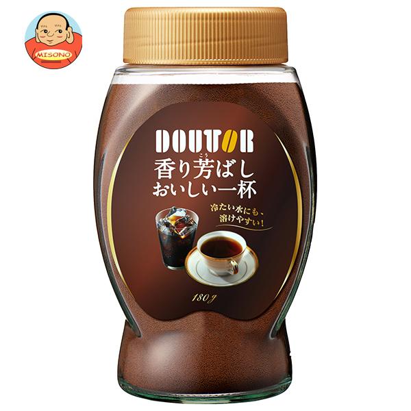 ドトールコーヒー 香り芳ばし おいしい一杯 180g瓶×12本入｜ 送料別（Yahoo!・味園サポート ヤフー店）