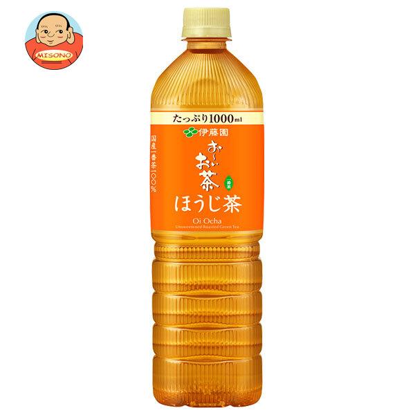 伊藤園 お〜いお茶 ほうじ茶スリム 1Lペットボトル×12本入｜ 送料別（Yahoo!・味園サポート ヤフー店）