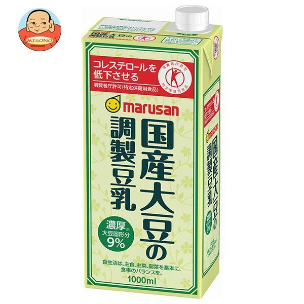 マルサンアイ 国産大豆の調製豆乳 1000ml紙パック 6本入 Belle Ile