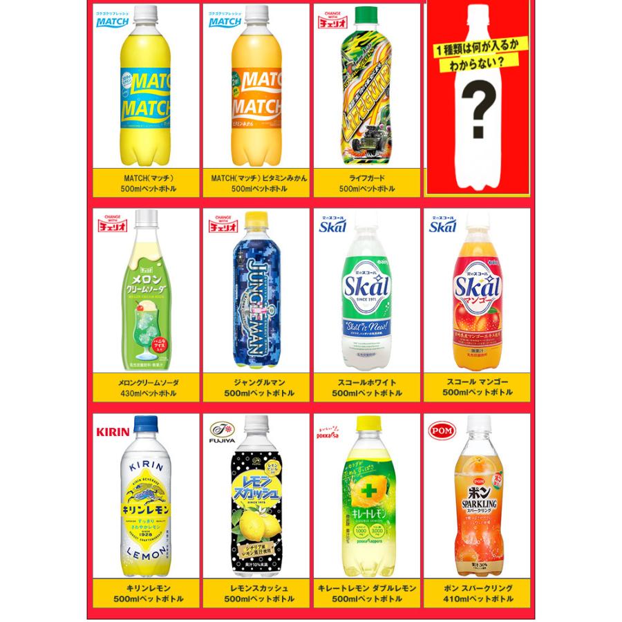 送料無料【福袋】 色々な炭酸飲料飲んでみませんか?セット24種類