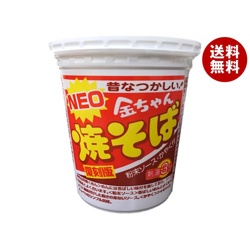 徳島製粉 NEO金ちゃん焼そば 復刻版 84g×12個入｜ 送料無料 : MISONOYA