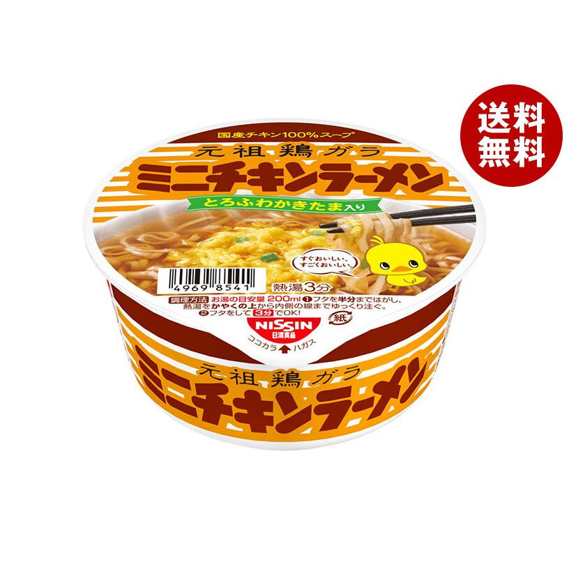 日清食品 チキンラーメン どんぶりミニ 38g×24(12×2)個入｜ 送料無料 