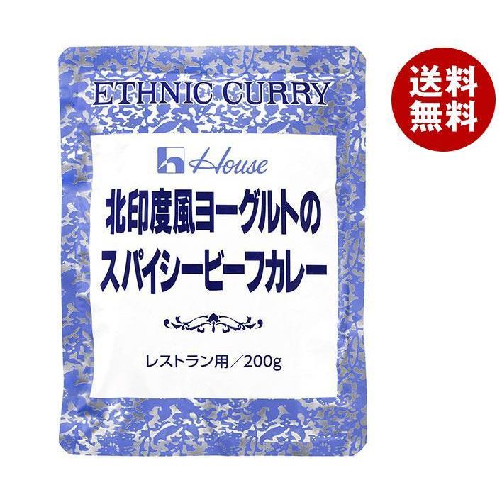 ハウス食品 北印度風ヨーグルトのスパイシービーフカレー 200g×30(10×3)袋入｜ 送料無料 カレー インドカレー ビーフカレー｜misonoya