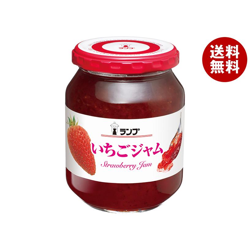 アヲハタ ランプ イチゴジャム 380g瓶×12個入｜ 送料無料