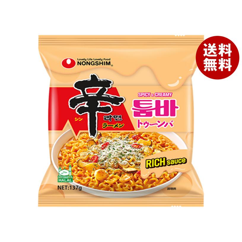 爆買／農心ジャパン 辛ラーメン トゥーンハ゛ 137g×20袋入｜ 送料無料