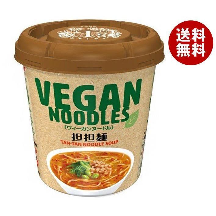 ヤマダイ ニュータッチ ヴィーガンヌードル 担担麺 72g×12個入｜ 送料無料 インスタント食品 即席 ヴィーガン ラーメン｜misonoya