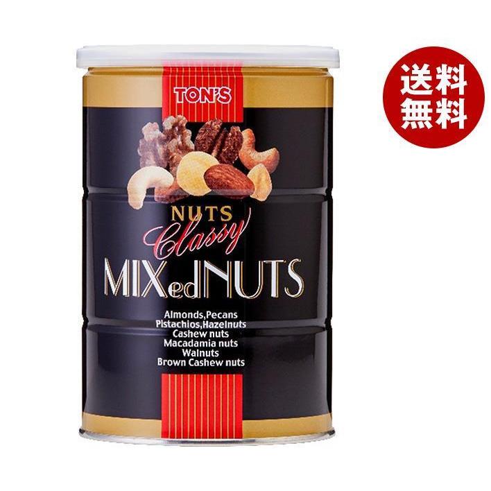 東洋ナッツ トン クラッシー ミックスナッツ 360g缶×6個入｜ 送料無料 ナッツ お菓子 おつまみ アーモンド カシューナッツ 東洋ナッツ トン クラッシー ミックスナッツ 360g缶×6個入｜ 送料無料