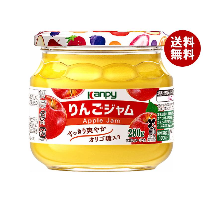 Kanpy カンピー りんごジャム 280g瓶×6個入｜ 送料無料 : MISONOYA