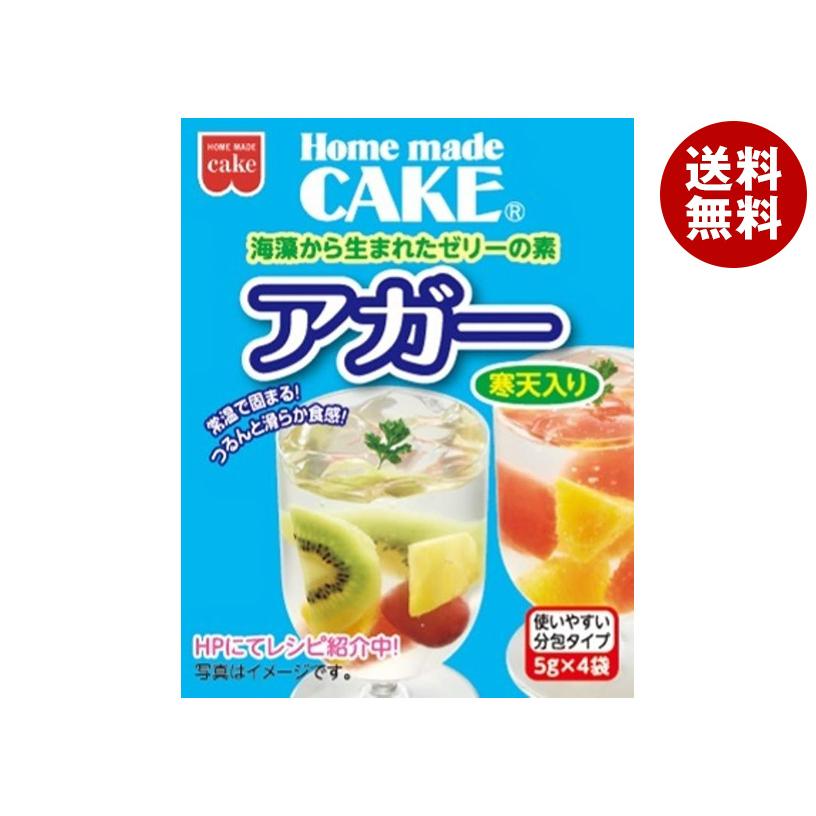 共立食品 ゼリーの素(アガー) 20g(5g×4)×6個入｜ 送料無料 : MISONOYA