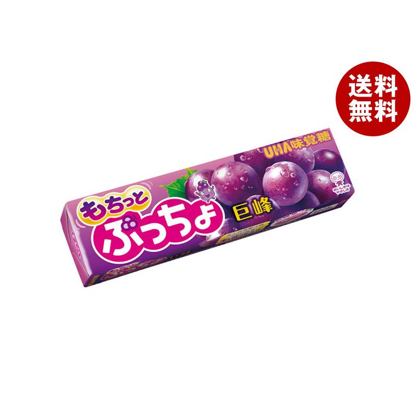 UHA味覚糖 ＼爆買／UHA味覚糖 ぷっちょスティック もちっと巨峰 10粒