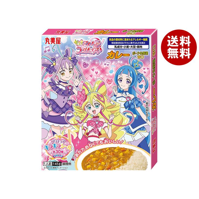 丸美屋 プリキュア カレー ポーク&野菜甘口 145g×10個入×(2ケース