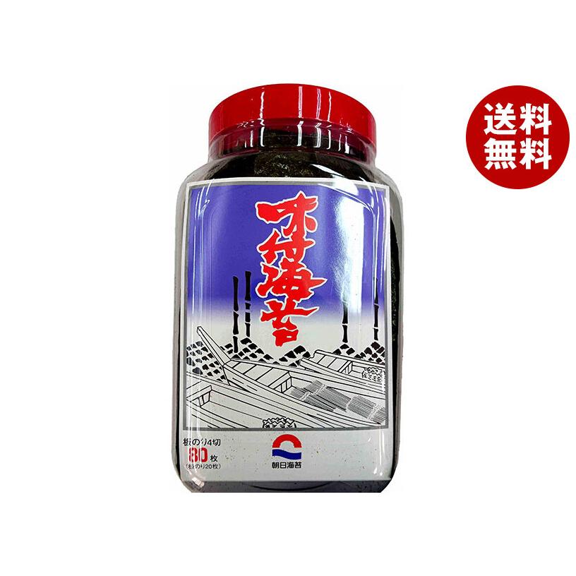 朝日 ＼爆買／朝日海苔本舗 味付海苔 4切80枚(板のり20枚)×3個入×(2