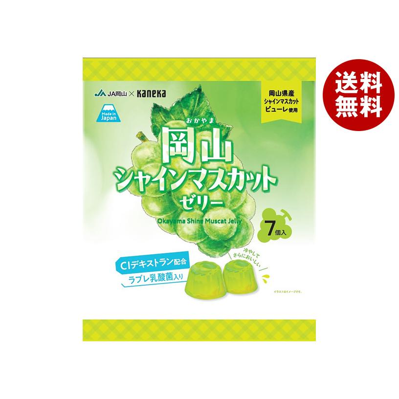 カネカ食品 岡山シャインマスカット ラブレ 乳酸菌入りゼリー 154g(22g
