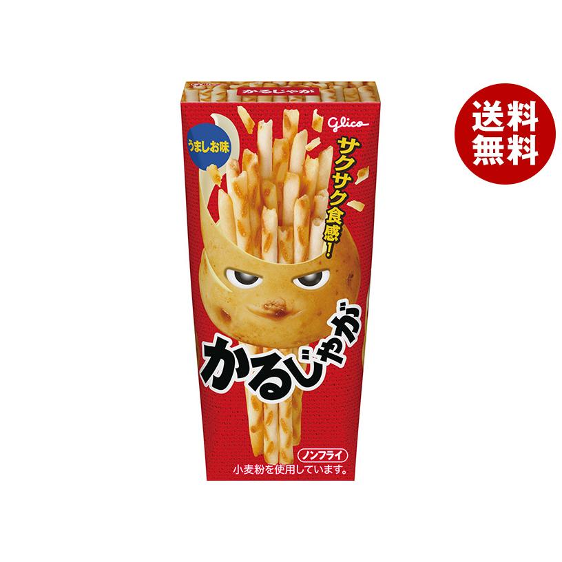グリコ（glico） 江崎グリコ かるじゃが うましお味 41g×10個入×(2