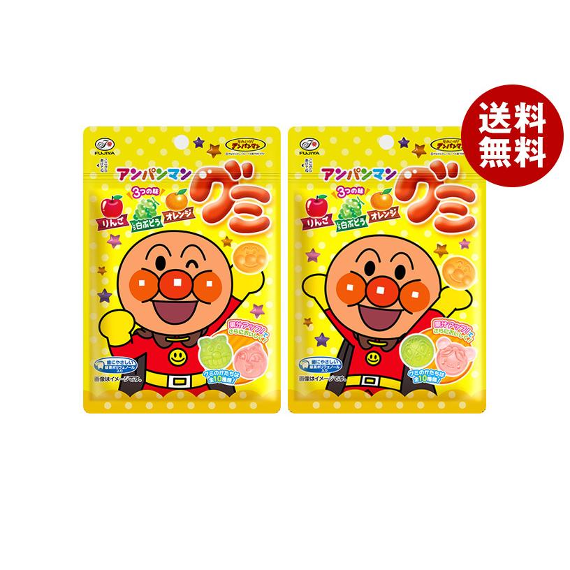 不二家（FUJIYA） アンパンマングミ 50g×10袋入｜ 送料無料 : MISONOYA