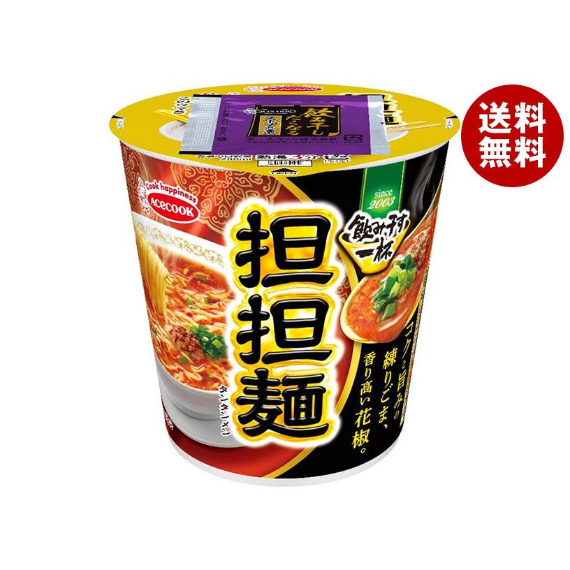 エースコック 飲み干す一杯 担担麺 74g×12個入｜ 送料無料 : MISONOYA