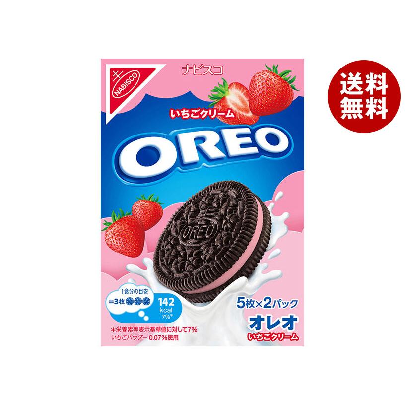 モンデリーズ・ジャパン オレオいちごクリーム 10枚(5×2)×12個入