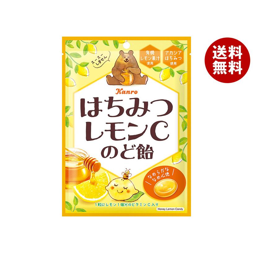 Kanro（カンロ） はちみつレモンCのど飴 75g×6袋入｜ 送料無料